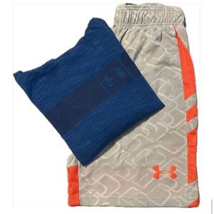 Under Armour Gray and Blue Apparel Set